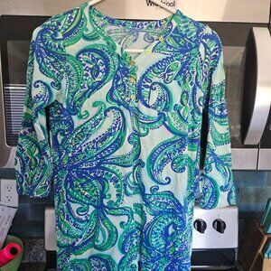Lily Pulitzer Rossmore T-shirt Dress Size 12/14 Girls Youth
